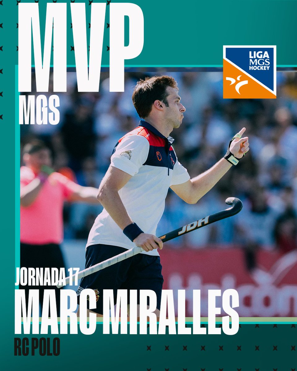 rfe_hockey's tweet photo. 🎖 ¡ Marc Miralles y Chefo Basterra se reparten el MVP del #PartidazoMGS de la jornada 17!
👉🏽 Consulta todos los resultados y clasificación de la #LigaMGS
#HockeyEspaña | @MGS_Seguros https://t.co/qqhjRo2Uub