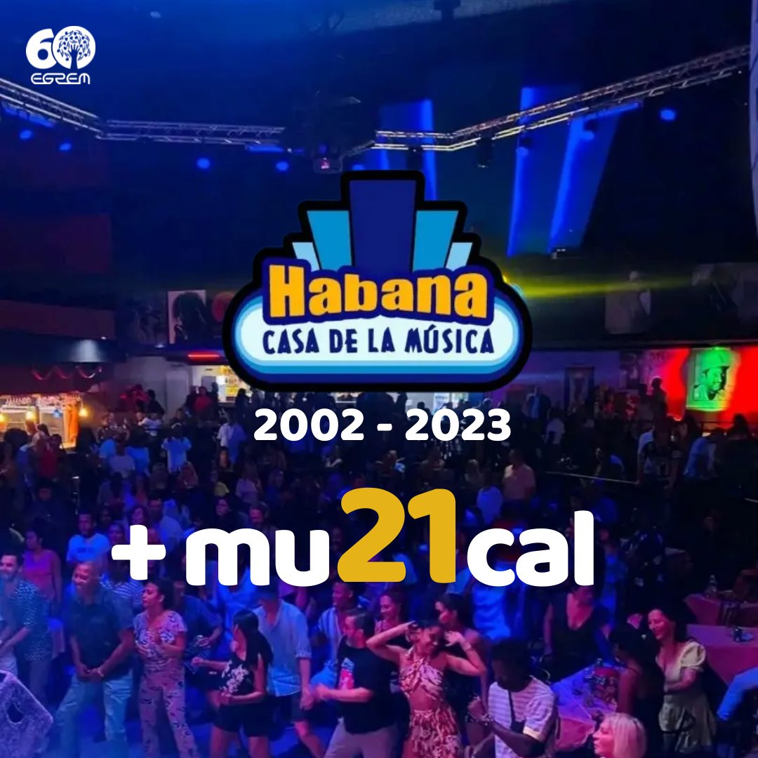 ksamusicahabana's tweet photo. Saludos familia👋
Llegó mayo, el mes en que celebramos un nuevo aniversario🎂
👇La Casa llega a sus 21 años el próximo 25 de mayo y lo hace más alegre😁, más fiestera🥳 y #masmusical 🎵que nunca‼️
Únete a la celebración, sigue cada uno de nuestros eventos y llégate a la fiesta ‼️ https://t.co/m71SiJP5DC