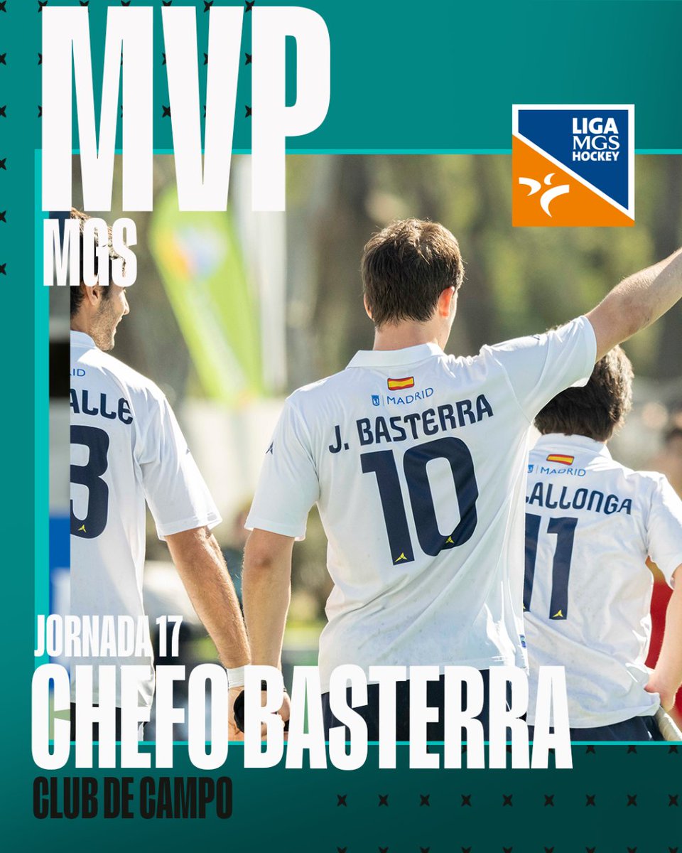 rfe_hockey's tweet photo. 🎖 ¡ Marc Miralles y Chefo Basterra se reparten el MVP del #PartidazoMGS de la jornada 17!
👉🏽 Consulta todos los resultados y clasificación de la #LigaMGS
#HockeyEspaña | @MGS_Seguros https://t.co/qqhjRo2Uub