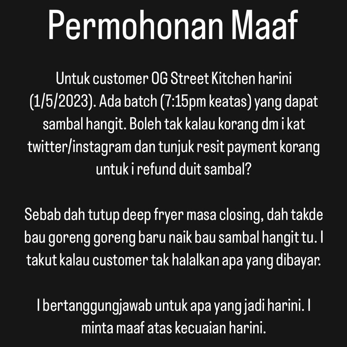 OwToTheZie's tweet photo. Boleh tolong i share tweet ni?

Terima kasih semua 🫰🏽 https://t.co/iXeBz8Ck9j
