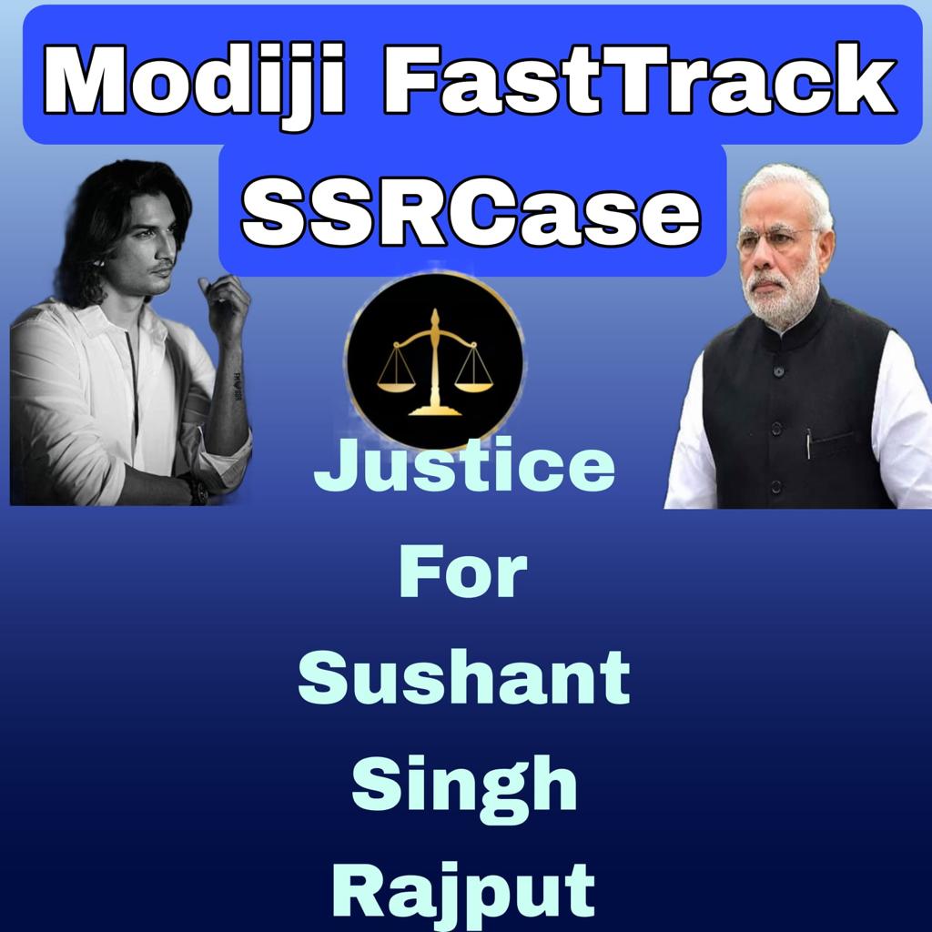 .. #JusticeForSushantSinghRajput @PMOIndia @HMOIndia @rashtrapatibhvn @myogiadityanath @KirenRijiju @rajnathsingh