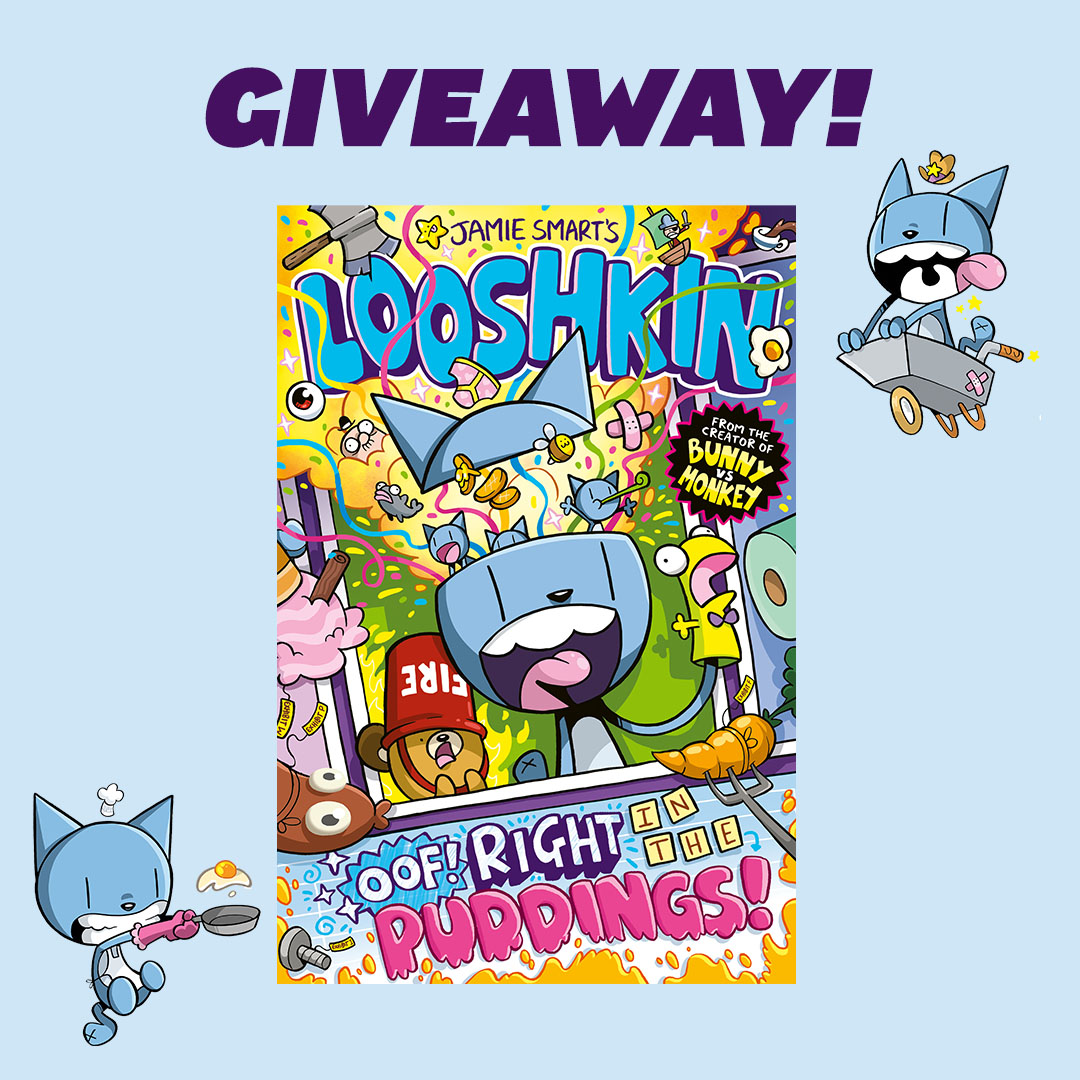 phoenixcomicuk's tweet photo. 🎉Giveaway!🎉

We are giving away a copy of Looshkin: Oof! Right in the Puddings! by @jamiesmart to a lucky winner!

To enter...
✅Follow us and @DFB_storyhouse 
👍Like and retweet
😍Comment a 😼 emoji

Winner announced in 24 HOURS! https://t.co/YdKacVEiSH