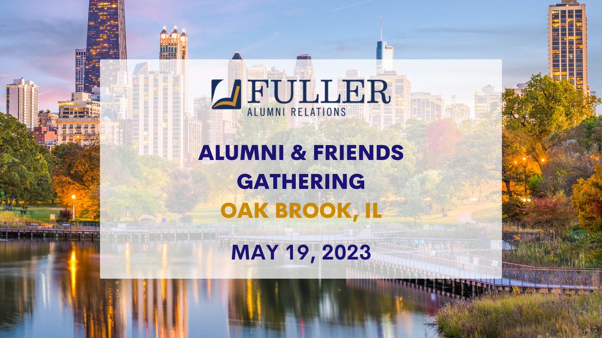 fullerseminary's tweet photo. Join president David Emmanuel Goatley and president emeritus Mark Labberton for a gathering graciously hosted by Christ Church Oak Brook on Friday, May 19th at 6:30pm CDT.
Learn more and register here: https://t.co/4TLCNXflEs
#FullerSeminary #FaithfullyForward #FullerAlumni https://t.co/KxbA1zn8EN