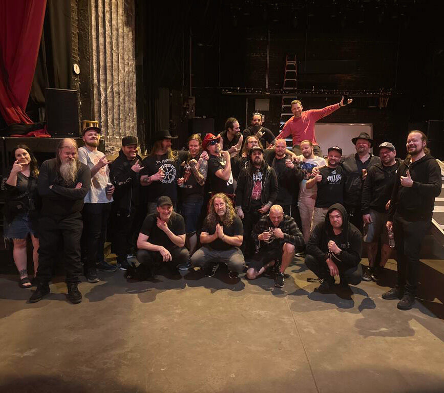Wow, North America! From coast to coast, your incredible energy and support made this tour unforgettable – we’d like to thank our hard-working crew and our friends in @EnslavedBand and @BlackAnvil who all made this whole trip a particularly smooth one. And, of course, thank YOU!