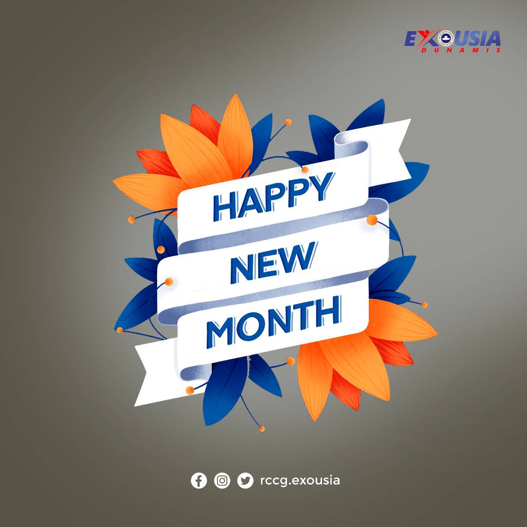 RCCGexousia's tweet photo. Happy new month everyone. May you find favour in all you set out to achieve in this new month. God bless you and keep you, in Jesus' name, Amen https://t.co/LR26Z8oYt3