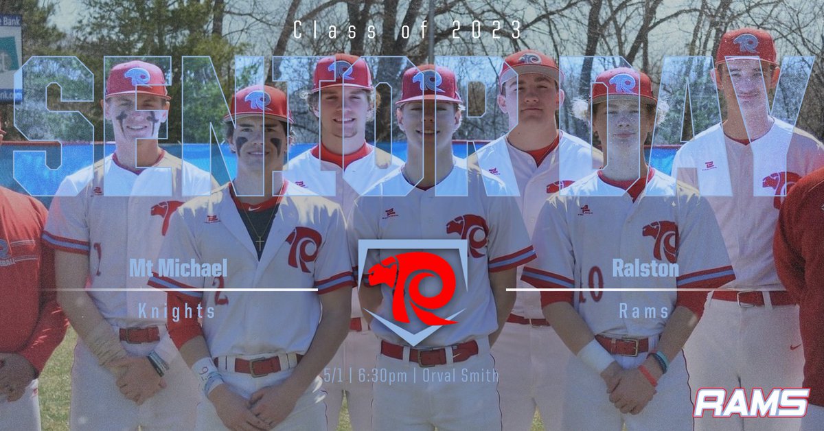 It’s Gameday for the Rams. It’s also SENIOR DAY!! Follow along throughout the day as we honor our seven seniors. 

🆚-Mt Michael
⏰-6:30pm (4:30pm JV)
🏟️-Orval Smith
📺-web.gc.com/p/teams/6AY0Ge…
#RalstonBoys