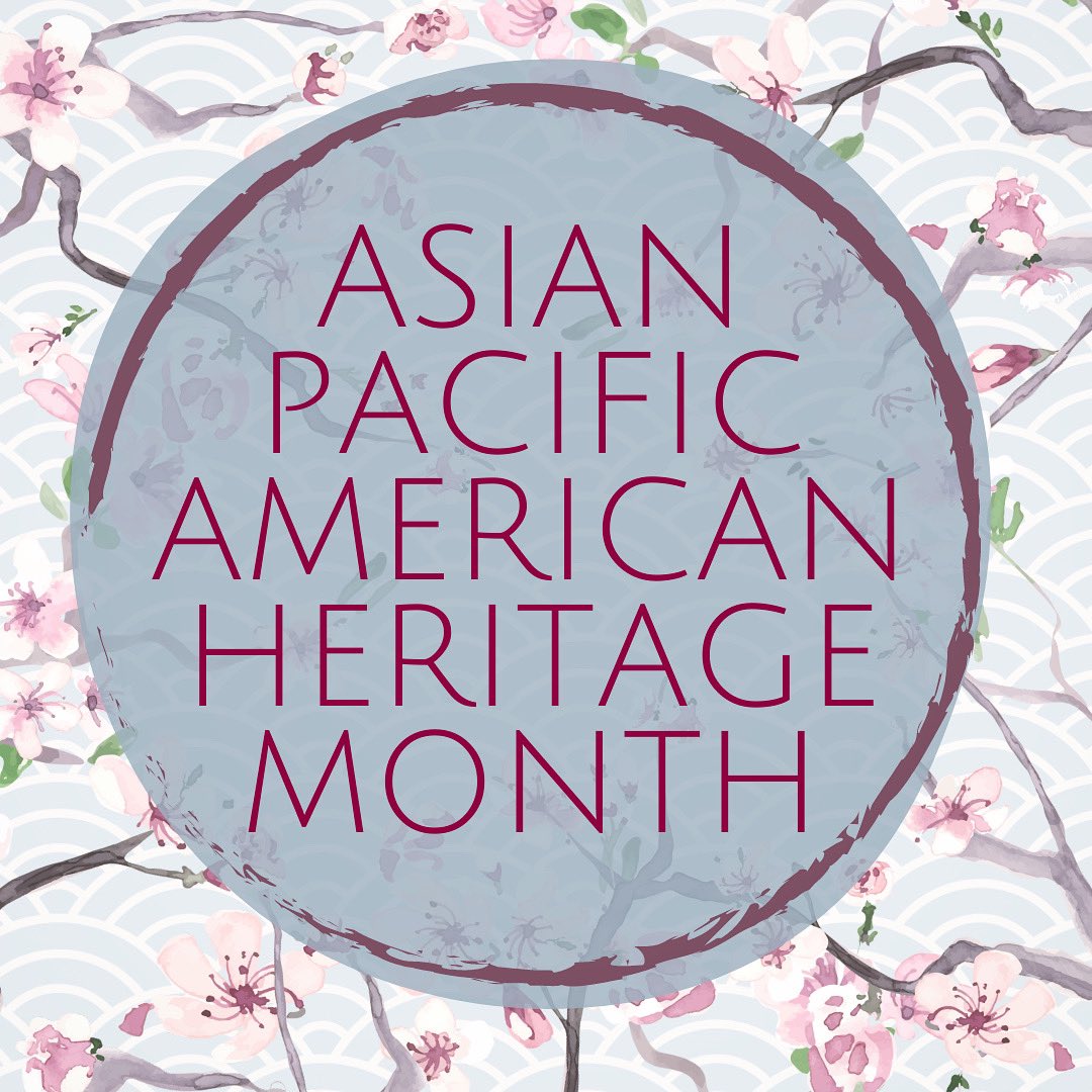 May is National Asian American & Pacific Islander Heritage Month. Stop by the library to check out our display & learn more! #asianamericanpacificislanderheritagemonth #aapi #aapiheritagemonth #aapiauthors #library #librarydisplay #may