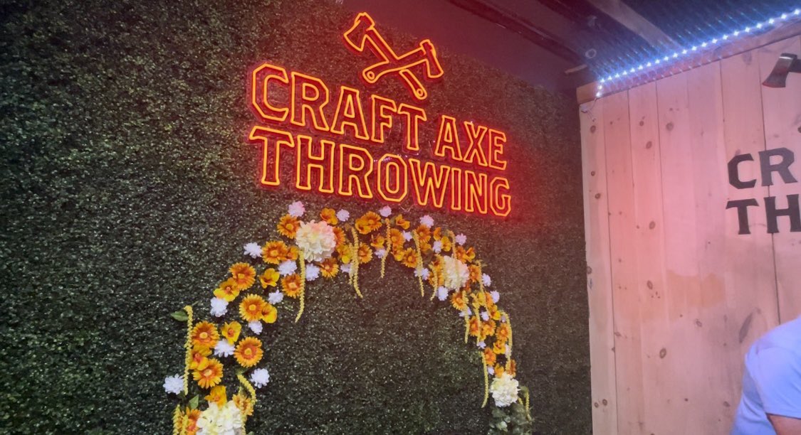 leewilliams93's tweet photo. Officials with the City of Columbia kick off celebrations for Small Business Week, May 1-5. The week honors contributions made to the city by entrepreneurs and small businesses like Craft Axe Throwing on Gervais Street. More later today with @abc_columbia . https://t.co/LyPRcDSd47