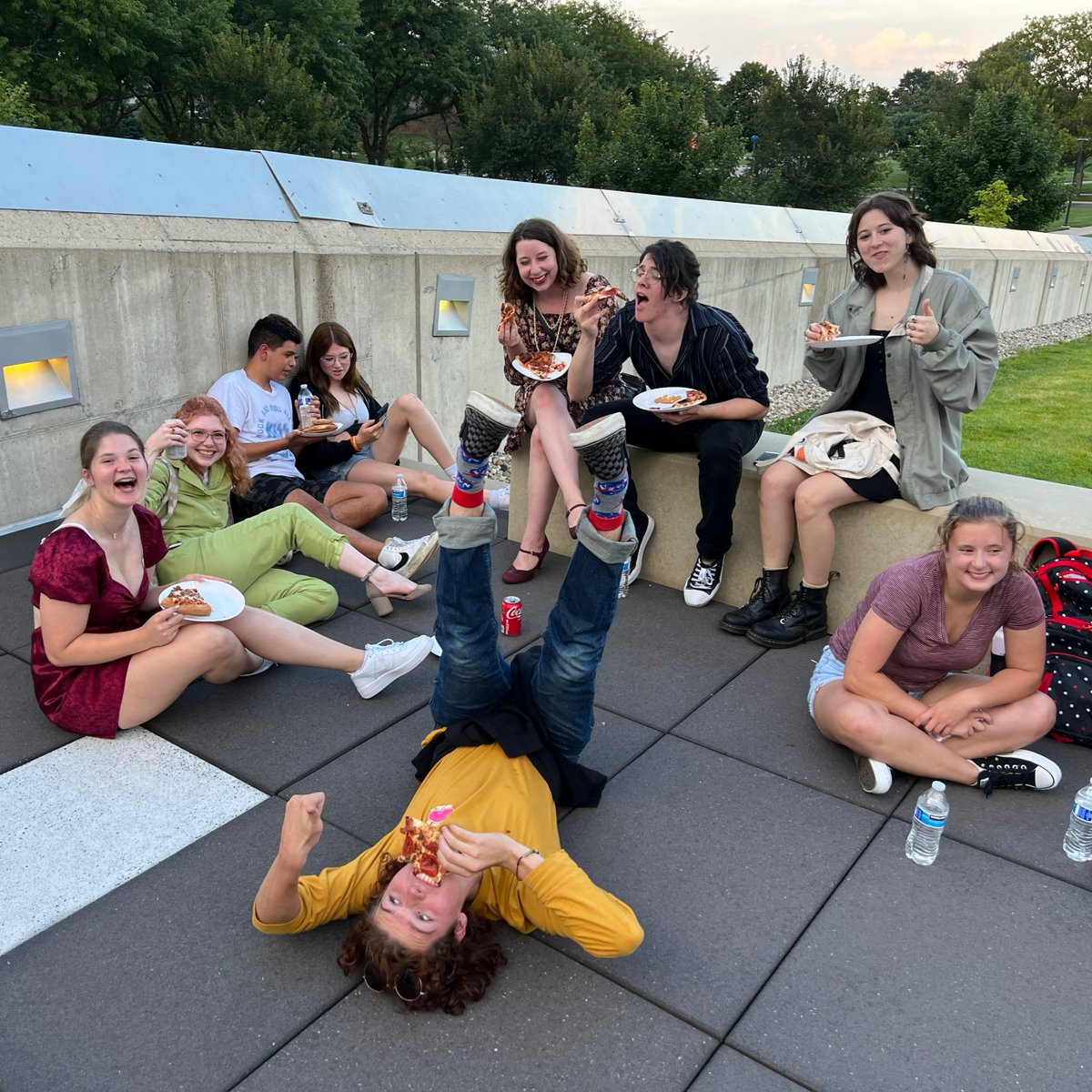 UniversityArts's tweet photo. It’s National College Decision Day! We'll be head over heels if you choose to be a Falcon! #bgsu #bgbound #AlwaysBG https://t.co/DR3XxH5wWv