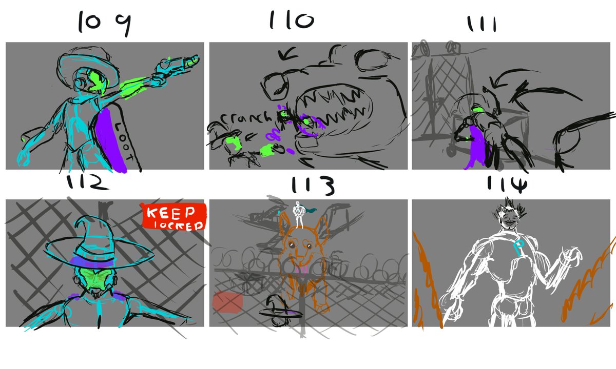 mechademik's tweet photo. #mechademik #chloebellaw #unimasters #uniart #art #digitalpainting #storyboard #visualstorytelling #comic #story #conceptart #superhero #supervillain #techwitch #hexadecimal #paragon #chasesequence #page19 #page19of26 https://t.co/NVRlqaVPTq