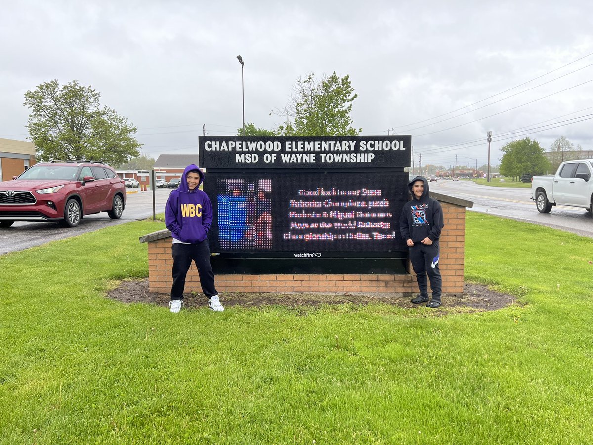 The Chapelwood robotics are Dallas bound! #wearewayne <a href="/CWChamps/">Chapelwood Elementary</a>