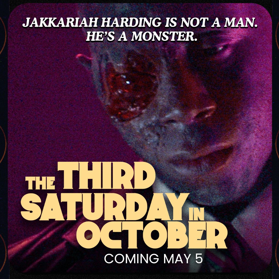 darkskyfilms's tweet photo. This Friday, Jakkariah Harding is back for the first time.

See what you've been missing when @tsiofilms, THE THIRD SATURDAY IN OCTOBER and THE THIRD SATURDAY IN OCTOBER PART V come to digital May 5 from @darkskyfilms! https://t.co/p2Nf4vsqY6