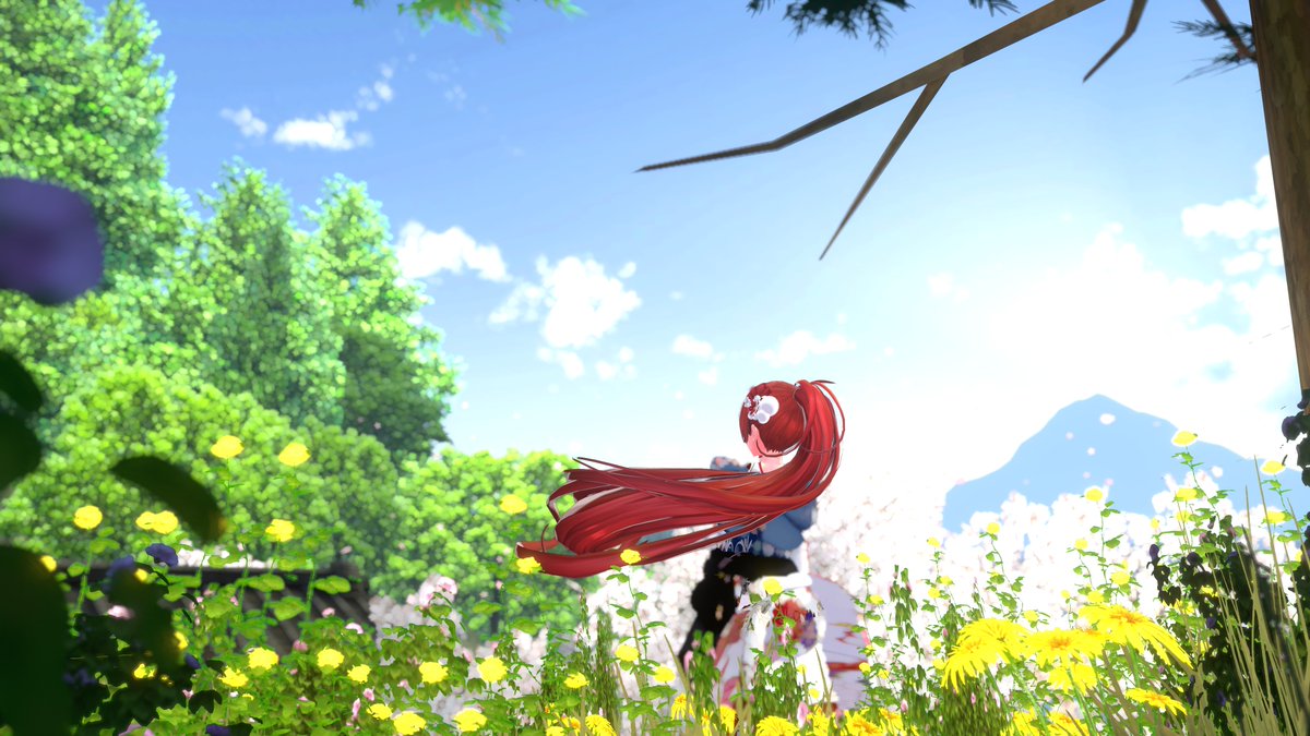 RuRuVR's tweet image. 4月の4枚。 #VRChat