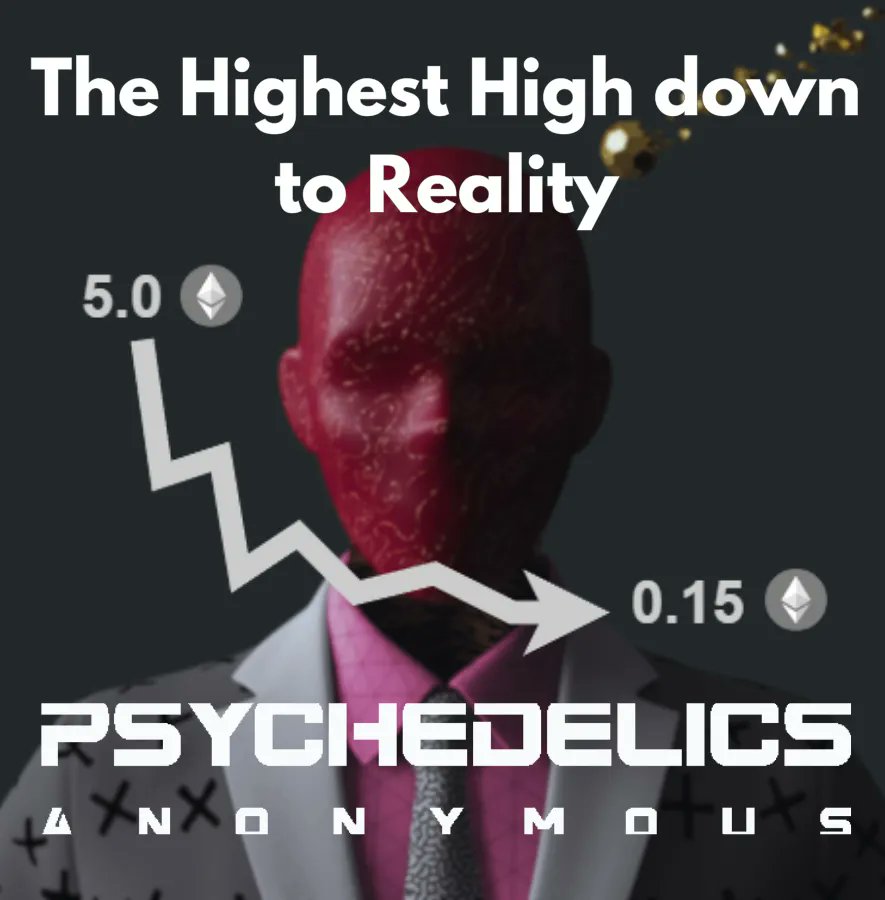 Immersified's tweet photo. The highest high, down to reality: @psychanon 

What happend?

In this 🧵 
- Launch
- The Purpose
- Highest high
- Down to reality
- Resurrection https://t.co/jgScAPDp4o