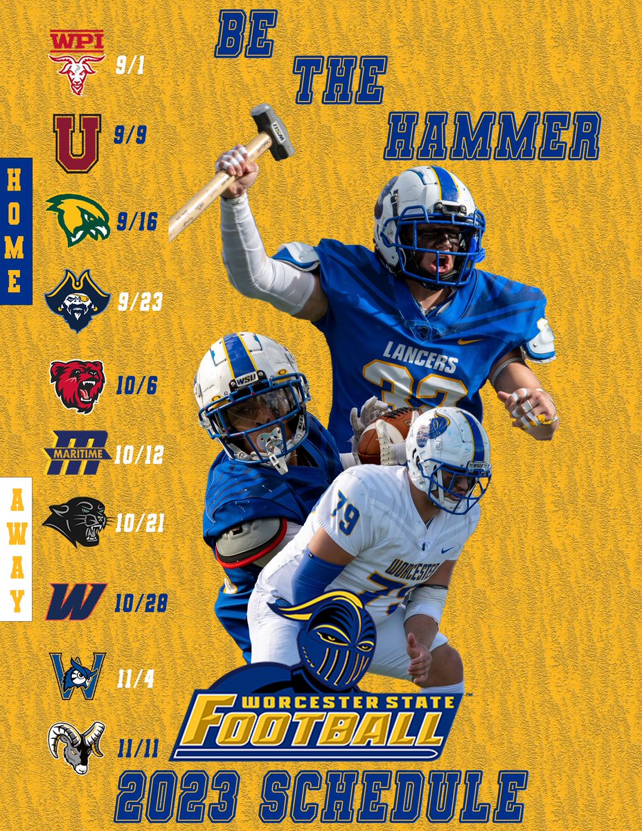 WSU_LancerFB's tweet photo. Coming soon‼️

🔨#BTH🔨 https://t.co/cVomYv2779