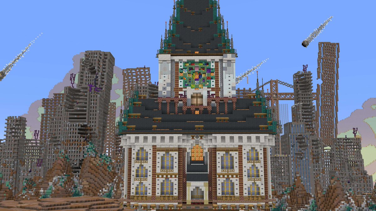 moyun26551327's tweet image. 进度汇报
#minecraft建築コミュ #Minecraft