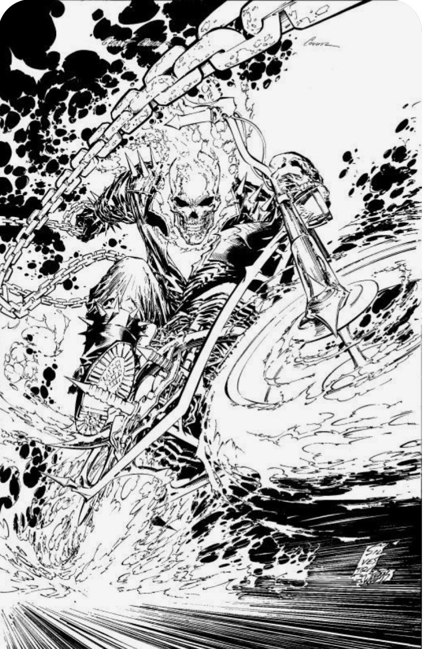 Marc Silvestri Ghost Rider
