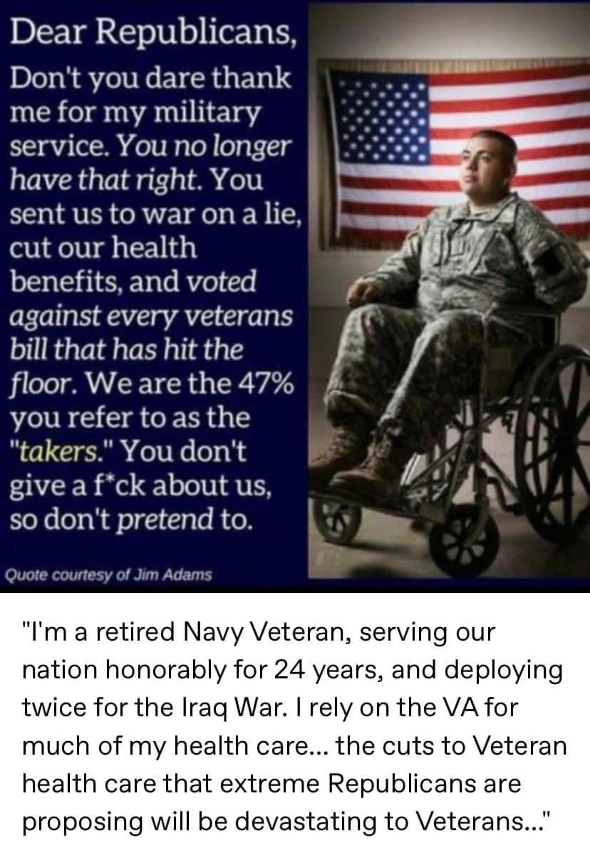 #VeteransDeserveBetter