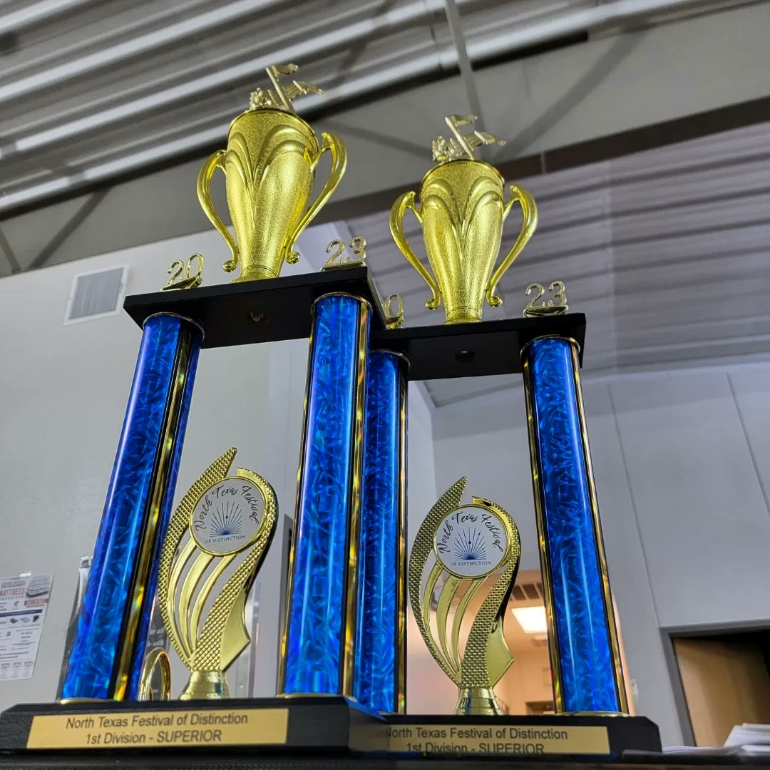 SteamGDDSBand's tweet photo. We had a great day last Friday at the North Texas Festival of Distinction! Both bands received straight ones (superior ratings) from all judges. For more pics, check out our Instagram @steamgddsband. https://t.co/F0EdSt9kms