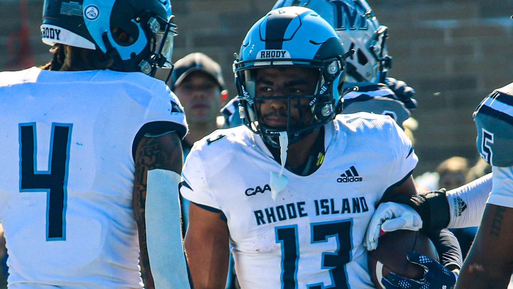 NestPgs's tweet image. Some under the radar #Patriots news…

University of Rhode Island WR Ed Lee has been invited to New England’s rookie minicamp as a UDFA!

Lee ended last season with 908 yards and 5 TD’s for URI last season. 👀