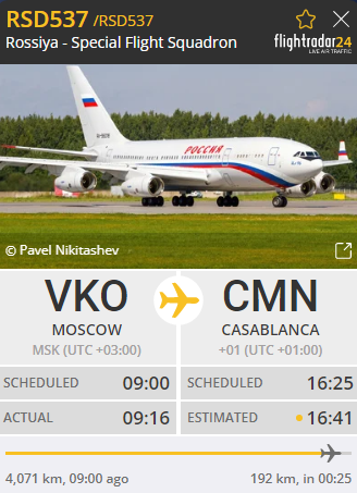 sn8per's tweet photo. How to get from Moscow to Casablanca...
https://t.co/albxCN1Jex https://t.co/PLvy6wCEHU