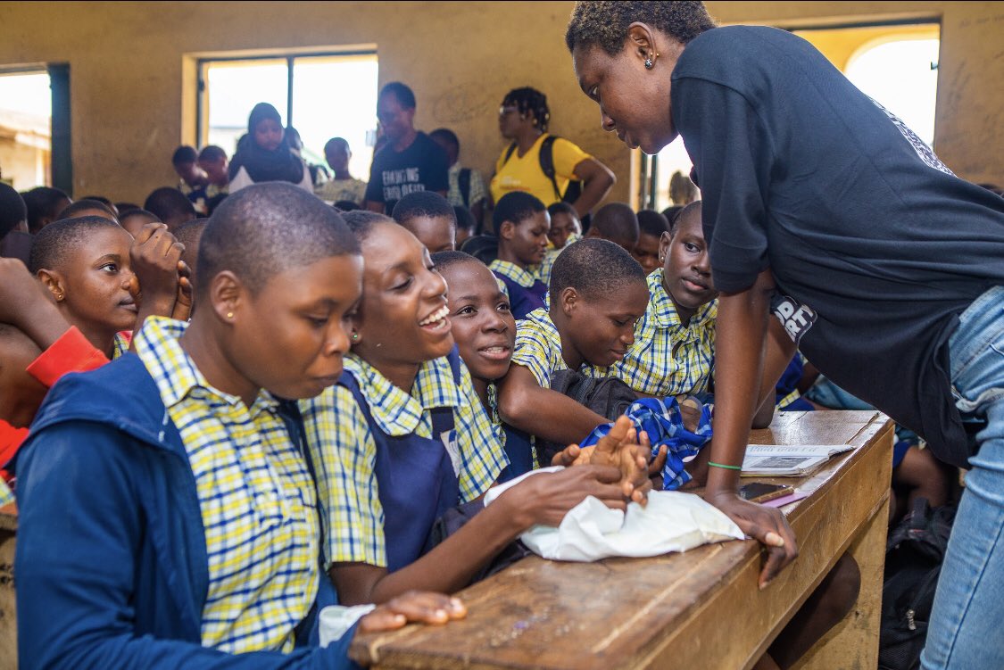 SanitaryAidNG's tweet photo. From all of us at SANG, we wish all our supporters and partners a joyful start to a brand new month of May!
May it bring you endless possibilities and happy moments.
#sdgs
#May1
#ngo
#periodpoverty
#happynewmonth
#supportinggirls
#NewMonthNewGoals
#MayDay2023
#younggirl https://t.co/b4leINSkOg