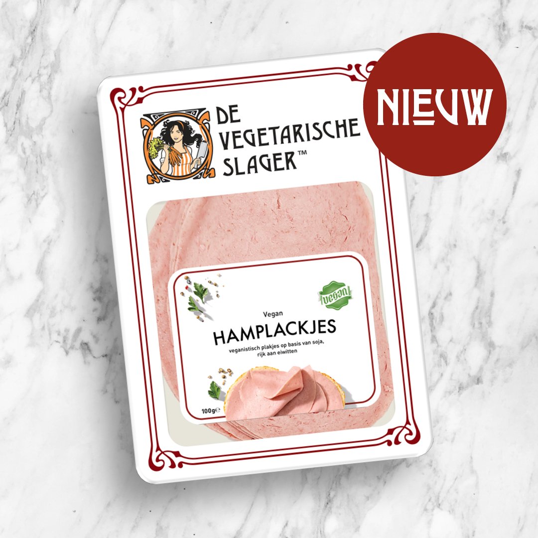 De Vegetarische Slager tweet media