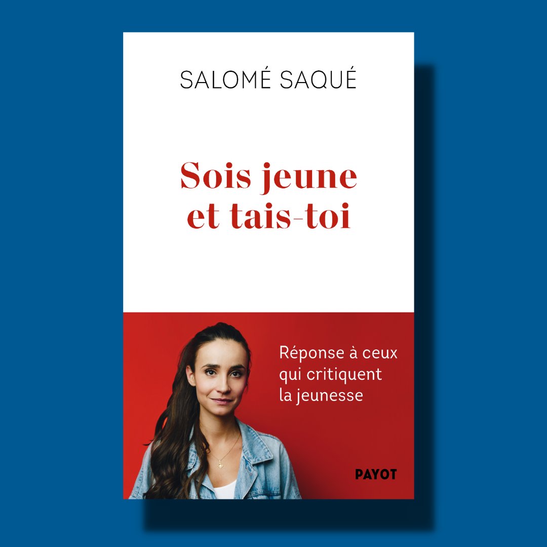 ⚫ <a href="/salomesaque/">Salomé Saqué</a>, journaliste et autrice, sera ce soir l'invitée de <a href="/Caroline_Roux/">Caroline Roux</a> dans #cdanslair. Elle viendra nous parler de son livre "Sois-jeune et tais-toi", une réponse aux critiques faites à la jeunesse.

Rendez-vous à 17.30 sur @France5tv !