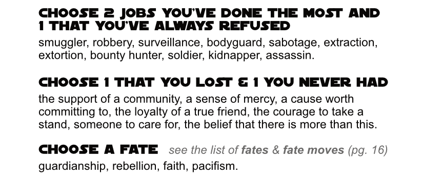 jessfromonline's tweet photo. THE SCUM & VILLAINS EXPANSION will ft.
- THE MERCENARY, inspired by Boba Fett & #TheMandalorian's Din Djarin, and more
- THE HUSTLER, inspired by Han Solo & other scoundrels!
every 5 mailing list signups & i'll leak more pre-release rulebook contents :) https://t.co/r0v0ZxpeBN https://t.co/OfcCrQp86t