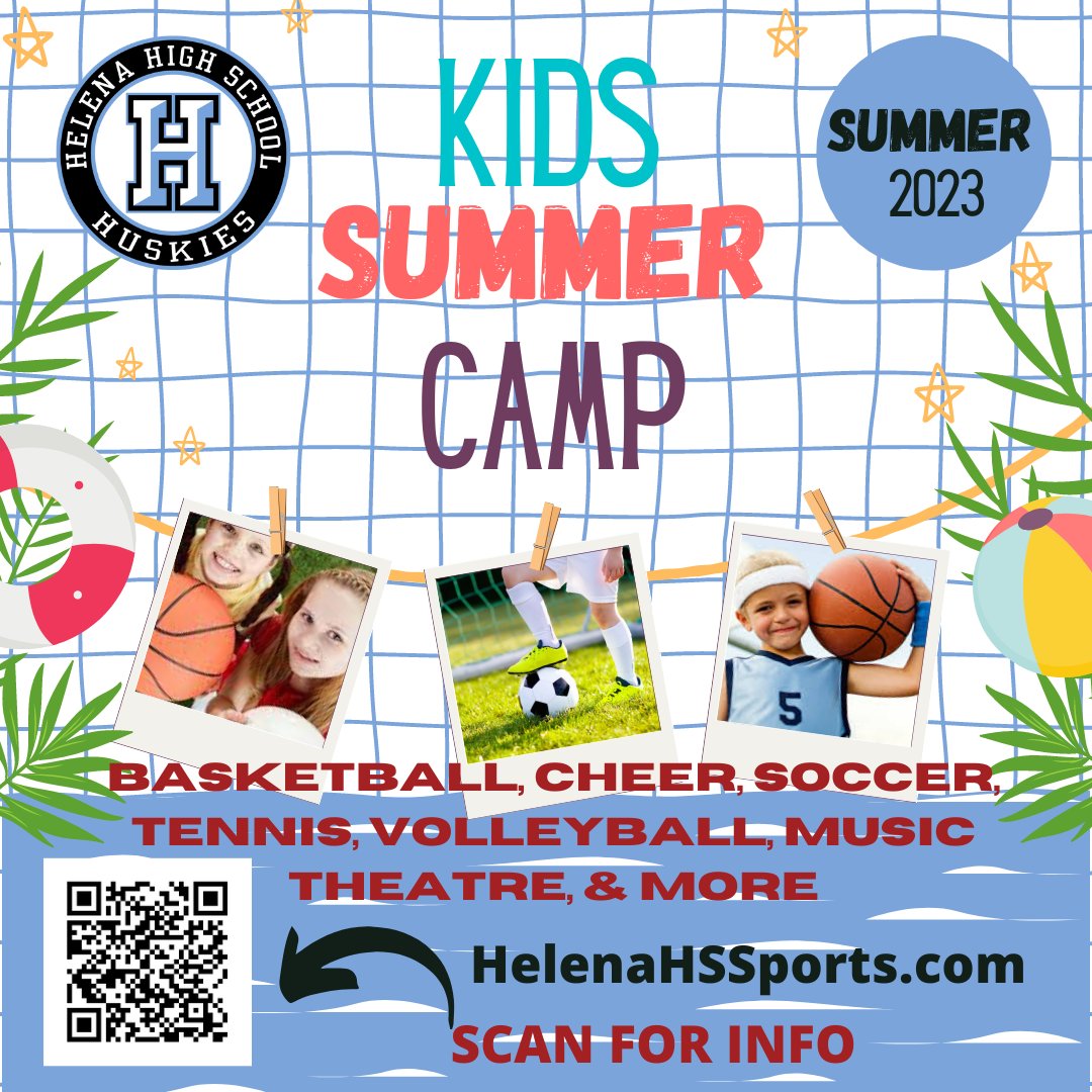 Summer Is Just Around the Corner.  Register your player for one of these fun camps.