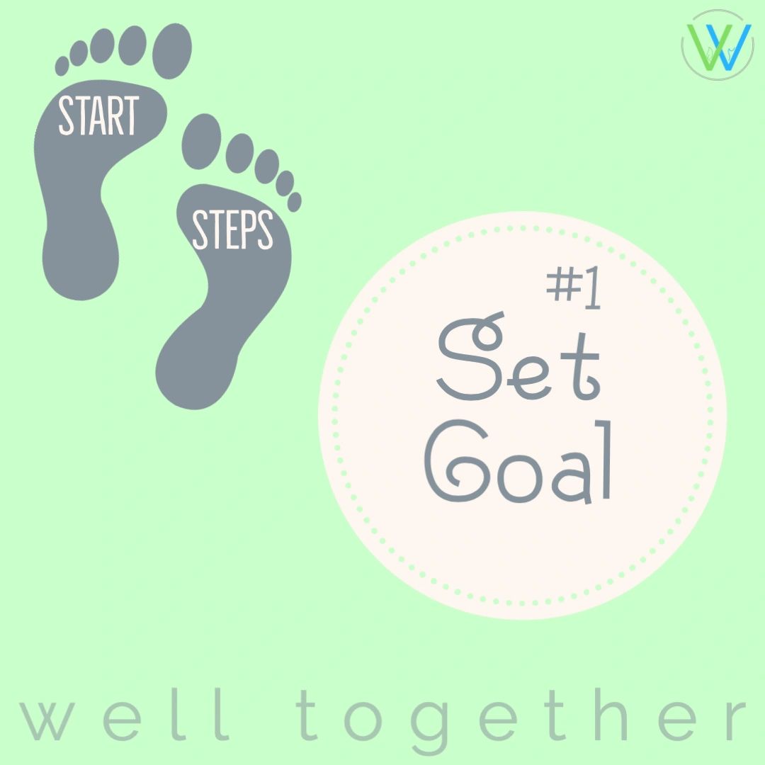 WellTogether1's tweet photo. It's May 1- good time to set a new goal?!
STEPS: Day 1! Goal Setting. 1) Identify something you want (big or small) 2) *write it down* and say it out loud #takethestep #beaccountable #sayitoutloud #welltogether #wearewelltogether #dailysip https://t.co/NHwKNPpT0C