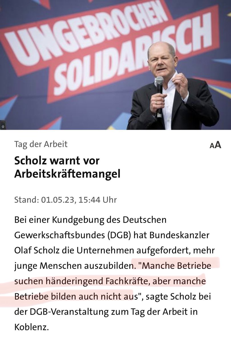 Manche Betriebe haben scheiß Arbeitsbedingungen, aber manche Betriebe zahlen dazu auch noch schlecht. 
🙄