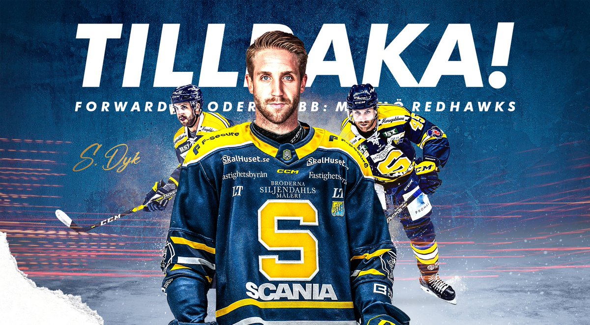 SodertaljeSK's tweet image. ✍️Han är tillbaka i Sportklubben med ett nysignat fyraårskontrakt!

Välkommen tillbaka #45 Sebastian Dyk
💙💛

Gör som Dyk - krita på: sodertaljesk.se/sasongskort-23… #TwittSSK