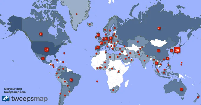 I have 122 new followers from USA, Taiwan, Japan, and more last week. See tweepsmap.com/!KMBKisOKO