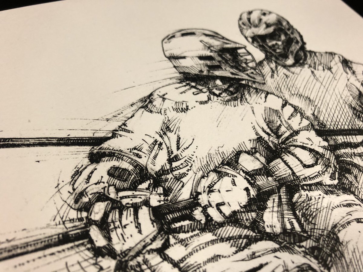 TheArtofLax's tweet photo. IN FOCUS: ‘Run & Gun’ (full)
#Lacrosse #Art #Drawing #OffenseDefense #ForArtForLax https://t.co/EXN7bkjtKm