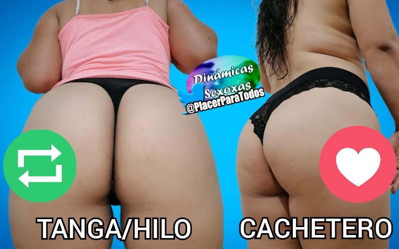 PlacerParaTodos's tweet photo. ¿Qué prefieren?

♻️ Tanga/Hilo
❤ Cachetero https://t.co/vTz6jrIsc1