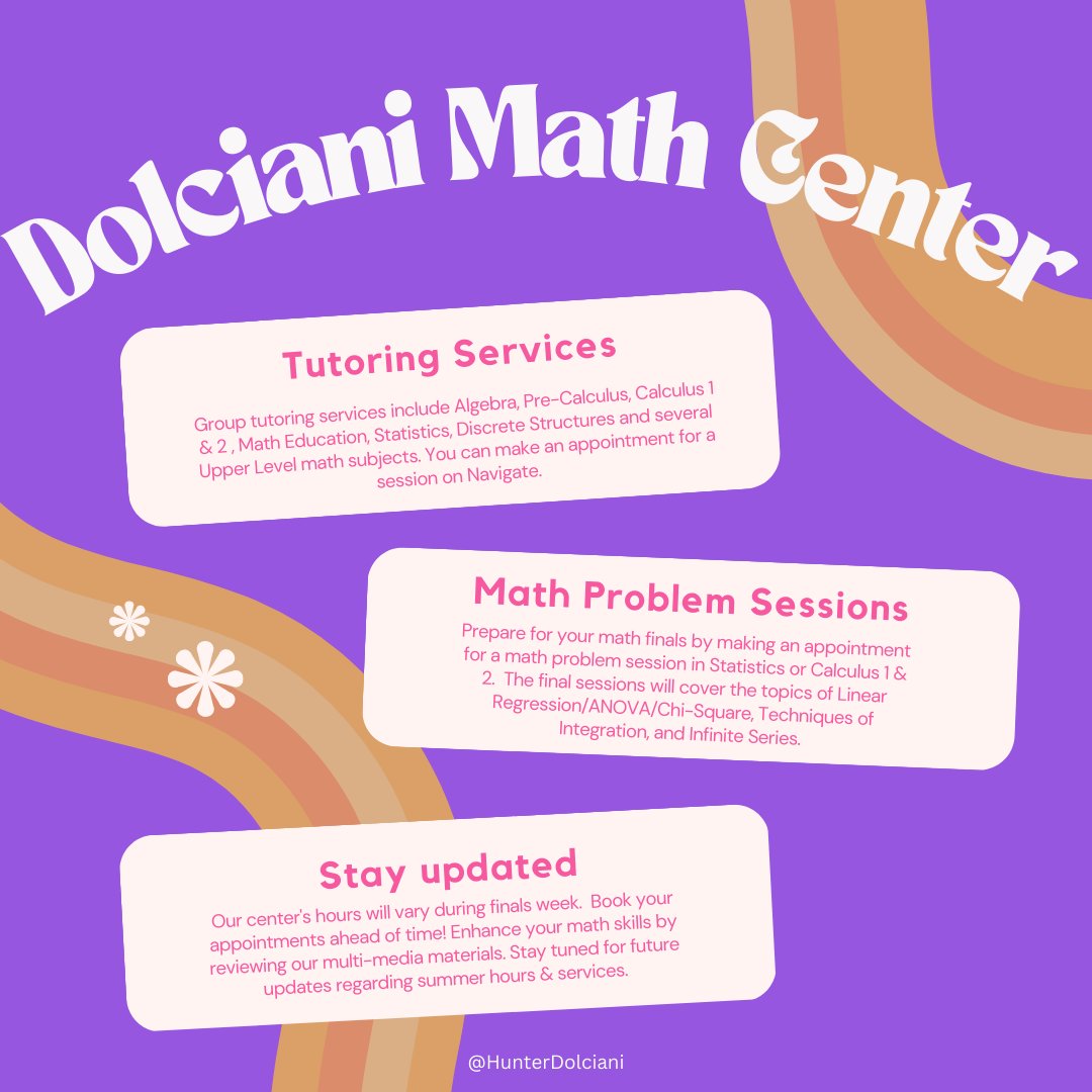 Hunter College on Twitter "RT HunterDolciani to the Month of