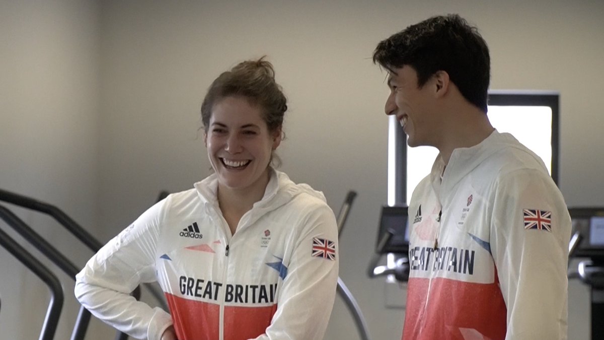 @KMTV_Kent Olympic gold-medalists @KateFrench3 and @JoeChoongy tell KMTV why community leisure centres are so vital 🏋️‍♀️