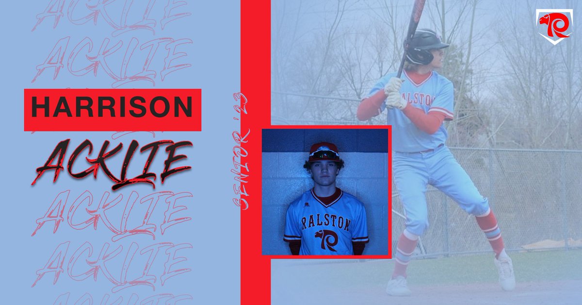 Our first senior is shortstop #12, Harrison Acklie! <a href="/AcklieHarrison/">HARRISON ACKLIE</a> is a two year letter winner at RHS. His favorite baseball memory is going to the State Tournament his sophomore season. 

Congrats Harrison!!
#RalstonBoys #ThankYouSeniors