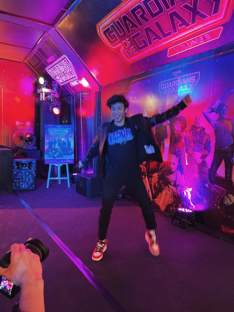 My first movie premiere hosting gig and I can't believe it's for the epic conclusion of my fave MCU movie series 🥲💙  #GotGVol3  #Gotgvol3ph