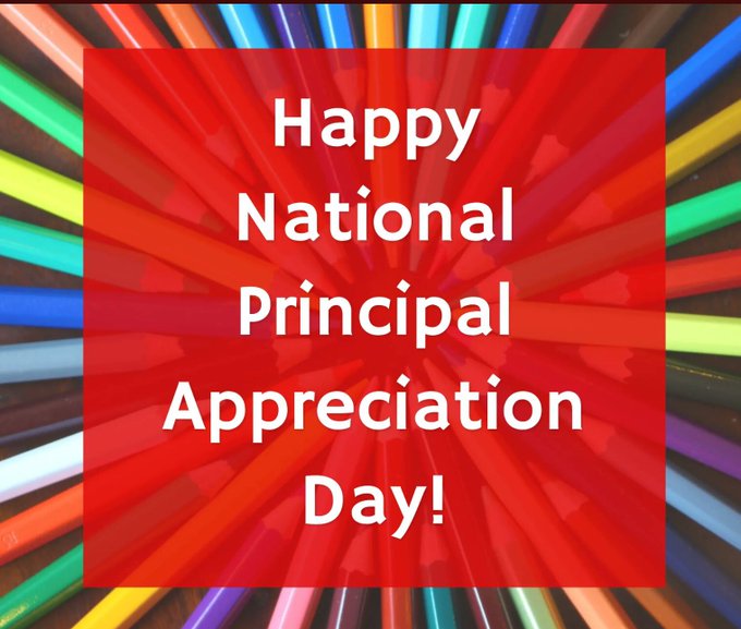May 1st is National School Principals Day! CUSD thanks and recognizes our outstanding school principals who lead sites with compassion, strong character, and knowledge. Be sure to thank a principal today!