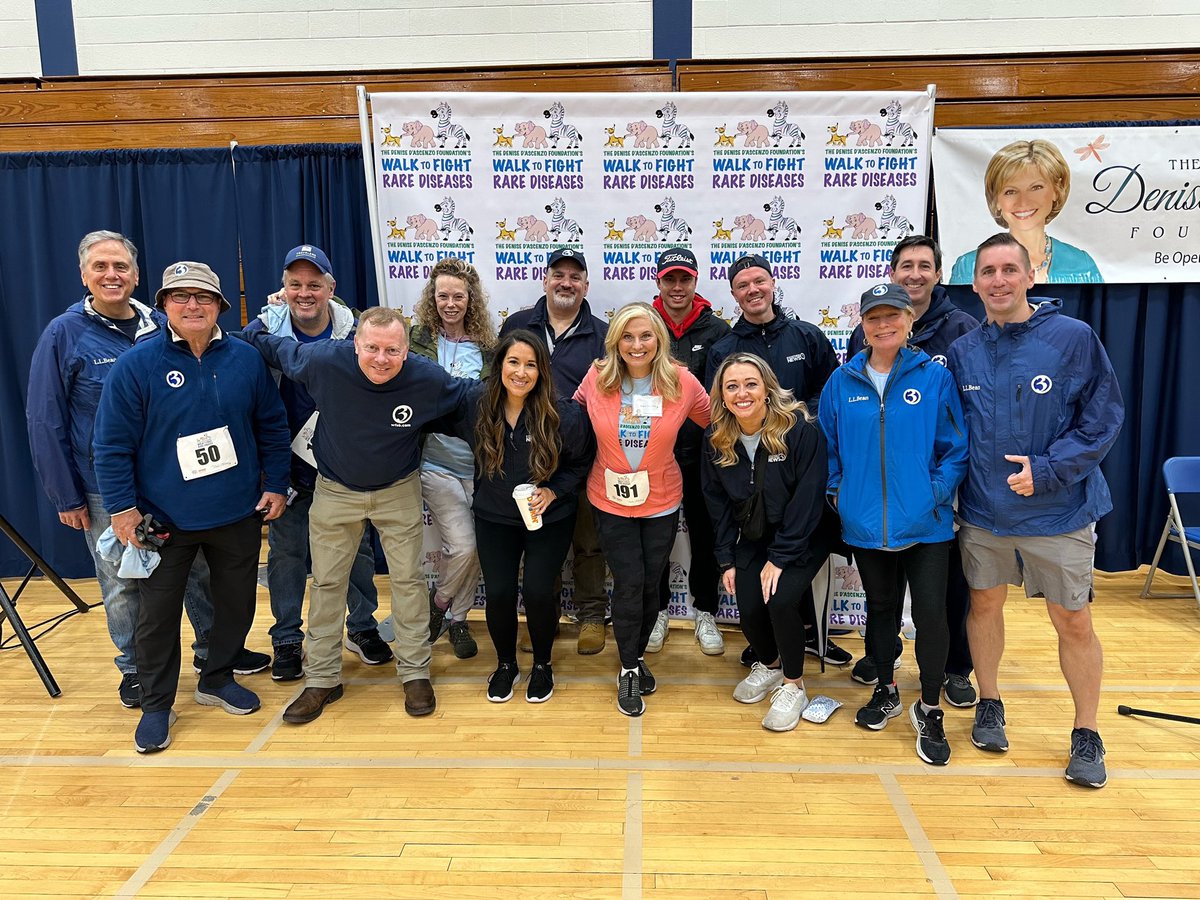 Saturday’s rain couldn’t dampen the spirit at the Denise D’Ascenzo Foundation’s Walk to Fight Rare Diseases. #WFSB https://t.co/DNUt1277nY