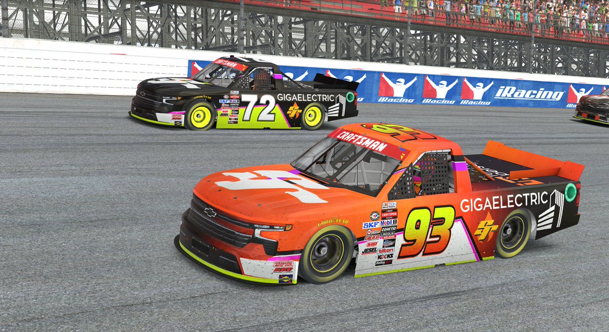 🏁First race of the Truck´s championship in the ISNF. Good performance for the team that´s shown what they´re capable of.🏁

<a href="/Spirish1/">Spirish</a>--> Stage 2: P7 and final P.4
#23
<a href="/RCuerva3/">Ricardo Cuerva</a>--> P.13
#03
<a href="/Lemasi4/">Lemasi 4 U</a>--> P.14
#72
<a href="/mcereceda_02/">MiCeTortilla</a> -->Stage 2: P8 and final P.7
#00

🗯Next race📷 Kansas