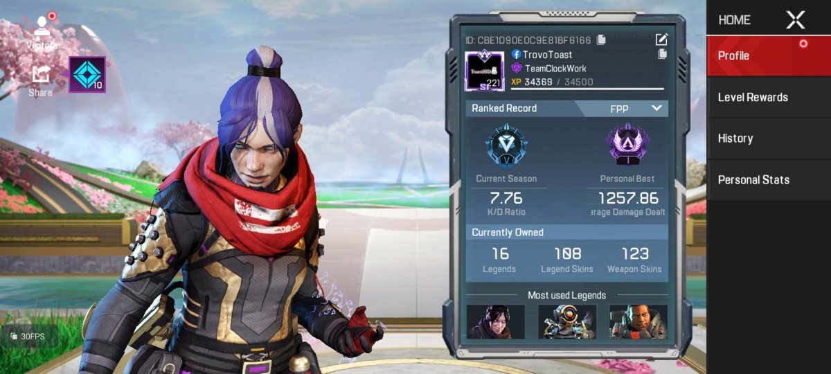 ManagerToast's tweet image. Goodbye... @PlayApexMobile 

@TeamClockWorkGG you made this awesome org and even won me a free @redmagicgaming ♥️