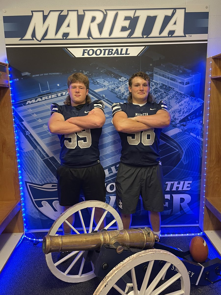 Louis Ryan (@louis_ryan58) on Twitter photo Had a wonderful time at <a href="/Marietta_FB/">Marietta College Football</a> thank you <a href="/CoachGeiger_/">Coach TG</a> for the amazing opportunity
#FIGHT
<a href="/FortCherryFB/">#TheFort</a>
<a href="/TannerGarry3/">Tanner Garry</a> Had a wonderful time at <a href="/Marietta_FB/">Marietta College Football</a> thank you <a href="/CoachGeiger_/">Coach TG</a> for the amazing opportunity
#FIGHT
<a href="/FortCherryFB/">#TheFort</a>
<a href="/TannerGarry3/">Tanner Garry</a>