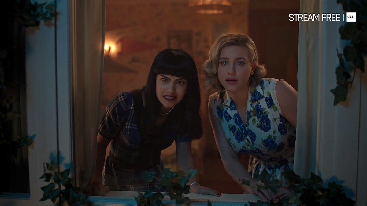 “Our series STARTED with Betty looking across the way at Archie.” #Riverdale