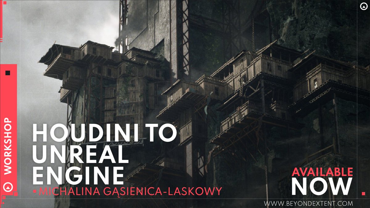 BeyondExtent's tweet image. Our latest workshop with Michalina &quot;Miszla&quot; Gąsienica-Laskowy on Introduction to Houdini for Unreal Engine is now available for “Workshop” members of our Patreon.

Become one of them and get early access:
patreon.com/posts/82349578