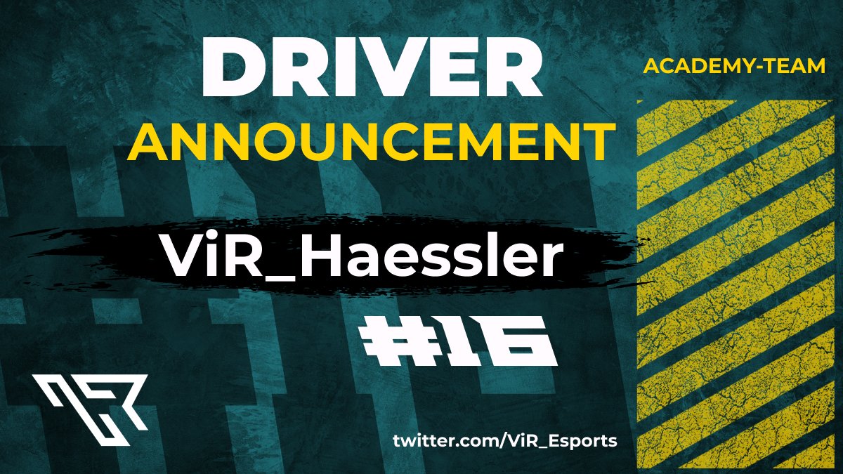 We are happy to announce the signing of 
ViR_Haessler  to our academy team. He has been getting support from our team for the last couple of months and has improved his skills. We are looking forward to having a great time together.