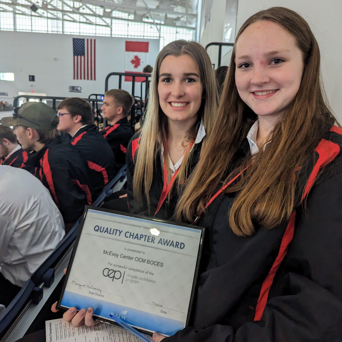 mcevoycte's tweet photo. Congratulations to the members, officers, and advisors of @ocmboces Cortlandville SkillsUSA for being named a Quality Chapter in NYS! https://t.co/XnVnDSVdXT