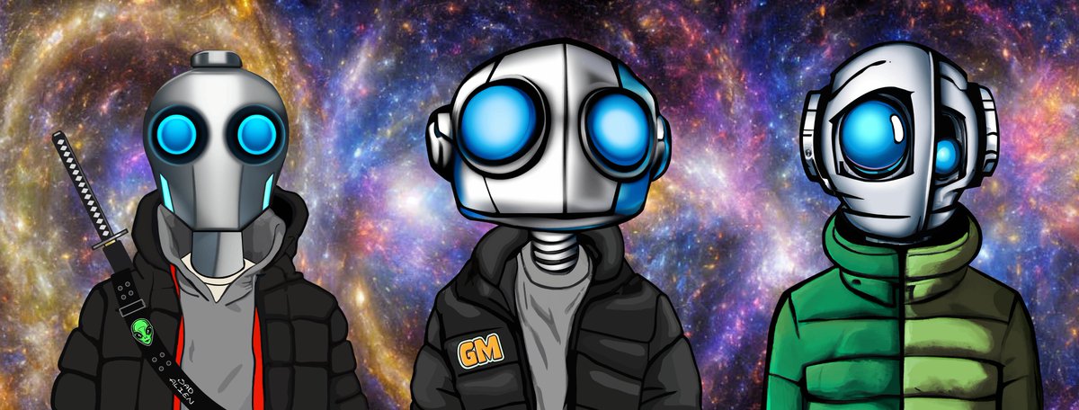 evillines14's tweet photo. Robot takeover incoming. Who will be the first to join?
Live now @exchgART https://t.co/wHt4Z7SfU0